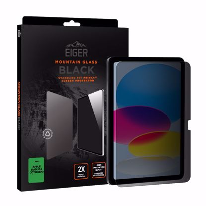 Picture of Eiger Eiger Mountain Black Privacy Tablet Screen Protector for iPad 11 (2025) / 10.9 (10th Gen)