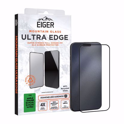 Picture of Eiger Eiger Mountain Glass Ultra EDGE Screen Protector for iPhone 16 Plus/15 Plus/14 Pro Max