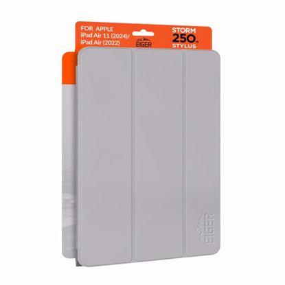 Picture of Eiger Eiger Storm 250m Stylus Case for iPad Air 11 (2024)/ Air (2022) Retail Sleeve in Light Grey