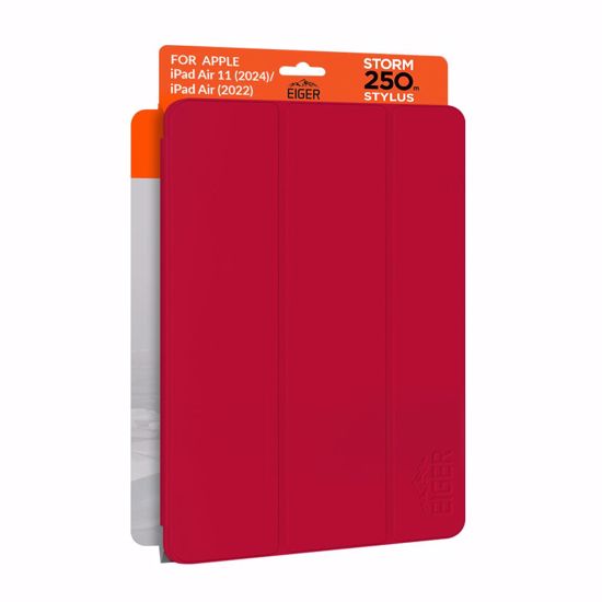 Picture of Eiger Eiger Storm 250m Stylus iPad Air 11 (2025)/(2024)/ Air (2022) Red Retail Sleeve